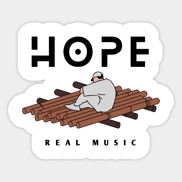 HOPE by NF Sticker by Lottz_Design 